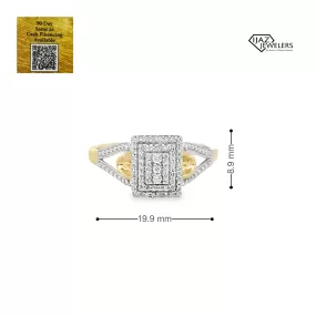 10K Gold 0.15 CTW Diamond Ring