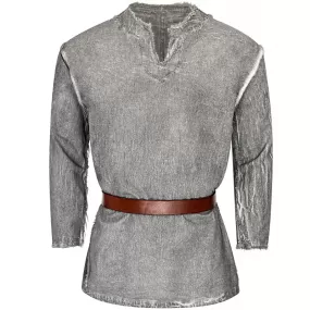 Aged Neckline Medieval Tunic - Cotton