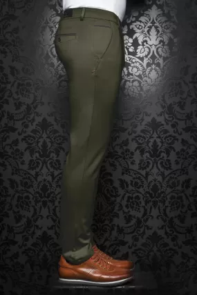 Au Noir Dressy Stretch Pant | Beretta Olive