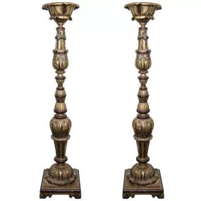 Baroque Style Italian Monumental Floor Lamps