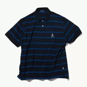 Border Polo Shirts - True Black