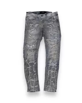 Heavy Shredded Skinny Jean