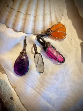 Mini Gemstone Pendants