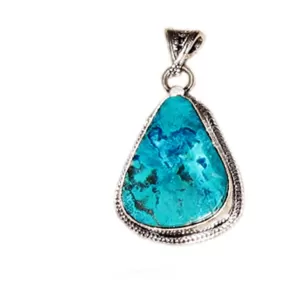 Necklace Fashion turquoise ,  stunning sterling silver necklace ,  pendant turquoise stone