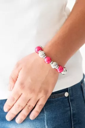 Paparazzi Not Sorry Bracelet-Pink