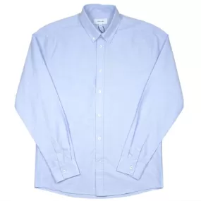 Soulland - Goldsmith Oxford Shirt - Light Blue with Dots