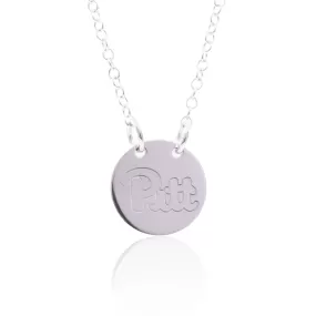 Sterling Silver University of Pittsburgh Women's Lacrosse Team Pendant Necklace