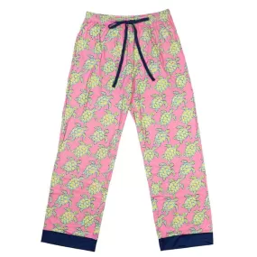 Turtle Printed Pajama Lounge Pants